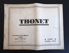 Thonet Rare Catalogue Original