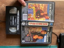 CASSETTE VIDEO VHS CINEMA  RENE CHATEAU andalousie luis mariano  sevilla 1990 1