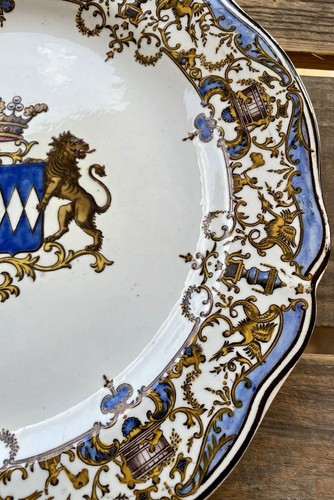 Assiette faience de gien - en,