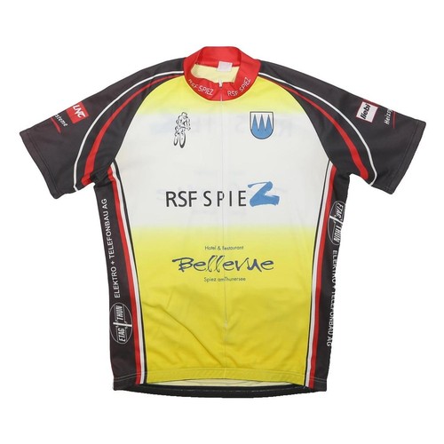 Jersey cyclisme jaune noir - jersey,