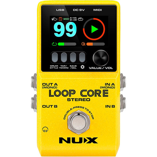 Nux loop core stereo looper - loop,