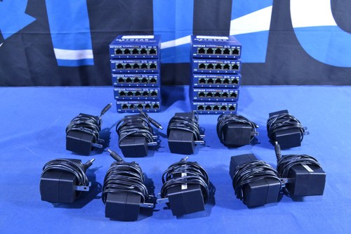 Lot netgear prosafe - of, 10