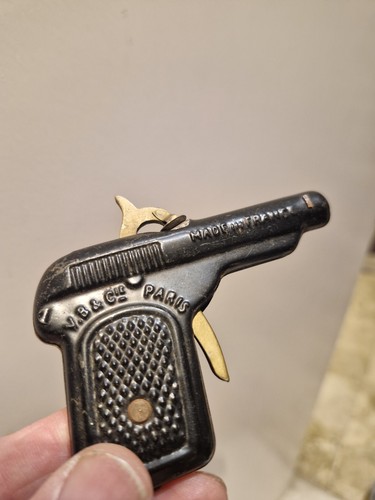 Pistolet jouet tôle chien - pistolet, tÔle,