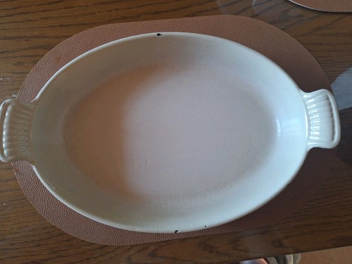 Plat creuset fonte ovale - le,