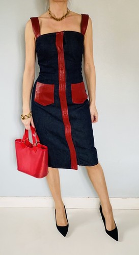 Robe pin jean et - pin-up,