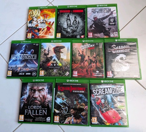 Lot jeux xbox one - lot,