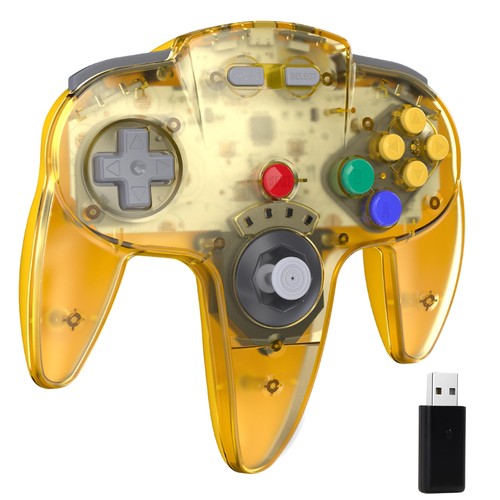 Manette sans fil ghz n64 - manette,