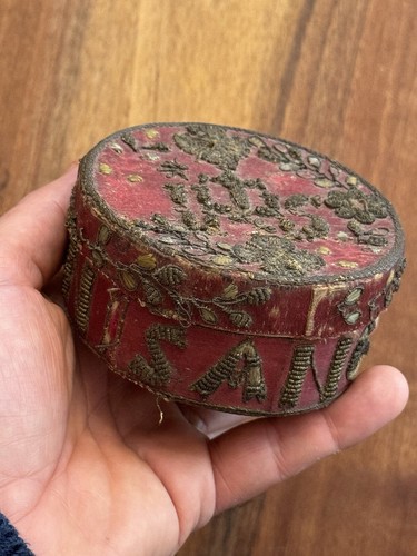 Rare boîte hostie en - à,