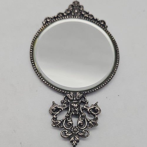 Miroir main ancien poche - miroir,