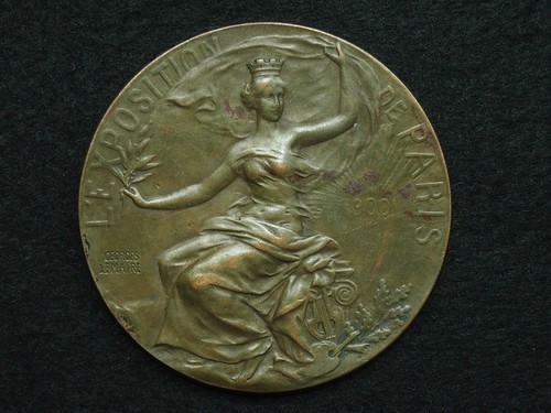 Medaille bronze 53mm georges - bronze,