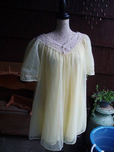 Vintage peignoir set pc - set,, 2