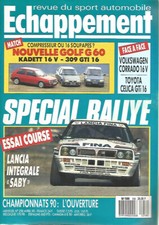 ECHAPPEMENT N°258 KADETT 16V / 309 GTI 16 / GOLF G60 / CORRADO 16V / CELICA GTI
