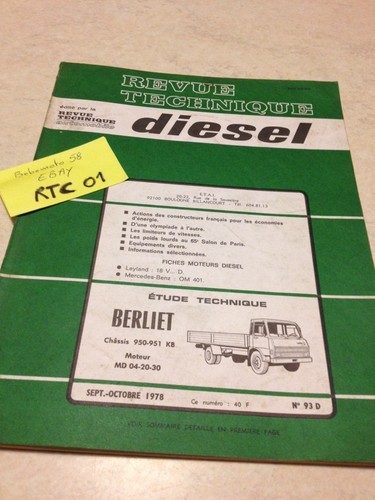 Revue technique automobile - technique,
