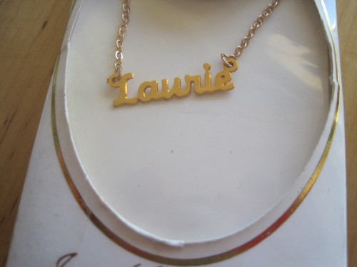 Collier chaine prénom de - collier,