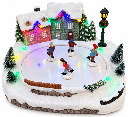 Village noël lumineux avec - de,