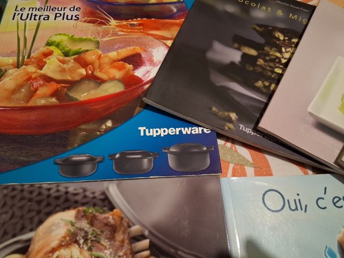 Tupperware lot livres - lot,