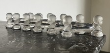 6 Porte-couteaux En Cristal