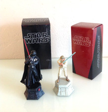 Star Wars/ Dark Vador( Reine noire)+Luke Skywalker( Roi blanc)/Jeux Echec Altaya