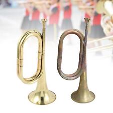Trompette de cavalerie Instrument de musique Clairon en laiton pour fanfare