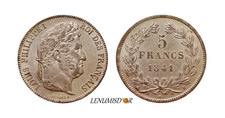LOUIS PHILIPPE 5 FRANCS 1841 B Rouen