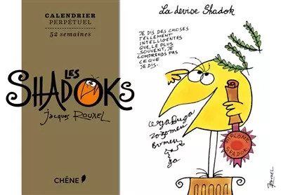 Calendrier shadoks collectif - calendrier, shadoks,
