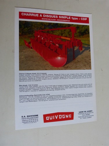 Catalogue prospectus tracteur - catalogue,