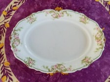 Plat Ovale Porcelaine de