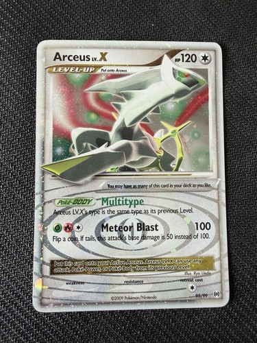 Arceus pokémon 95 99 - arceus, lv.x