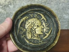 Coupelle vide poche en bronze signé Max Le Verrier