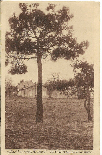 Cpa maison heureuse - 17,