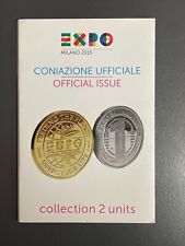 Italie. Belle série de 2 médailles Ecoedition et Nordicbrass EXPO Milano 2015