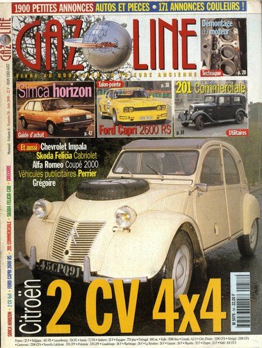 Gazoline 2000 2cv 4x4 - n°58,