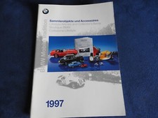 catalogue BMW boutique modeles réduits collection 1997