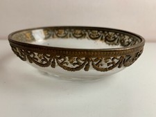 ANCIENNE BONBONNIÈRE VERRE -