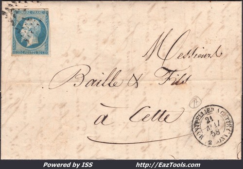France 14a sur - 14a, lettre