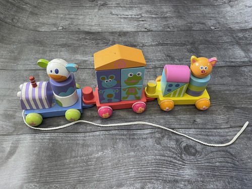 Boikido shape wood train - boikido,