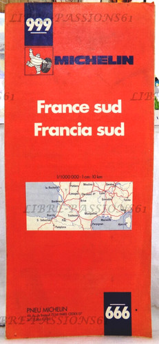 Carte routière michelin - carte,