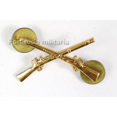 Insigne col infanterie - de, "