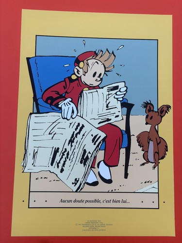 Franquin serigraphie spirou - ,