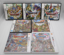 Nintendo DS Dragon Quest 4 5 6 9 & 3DS 7 8 11 7Games Set Japon Dq Square Enix