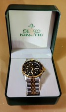 Montre Seiko Kinetic Sport Vintage étanche 150 mètres 15 Bars