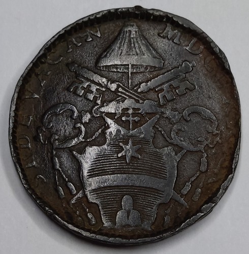 Rare monnaie baiocco 1740 - monnaie,, 1
