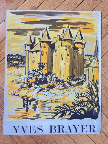 Yves brayer lithographie - yves,