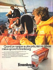 Publicité KRONENBOURG /Radiomatic auto-radio Advertising 1971