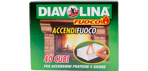 Diavolina allume feu - 8x, allume-feu