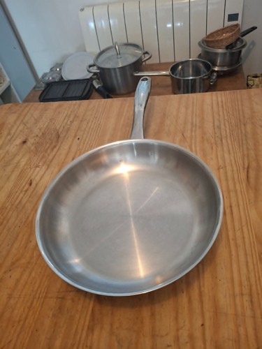 Poêle inox fissler 24cm - inox,