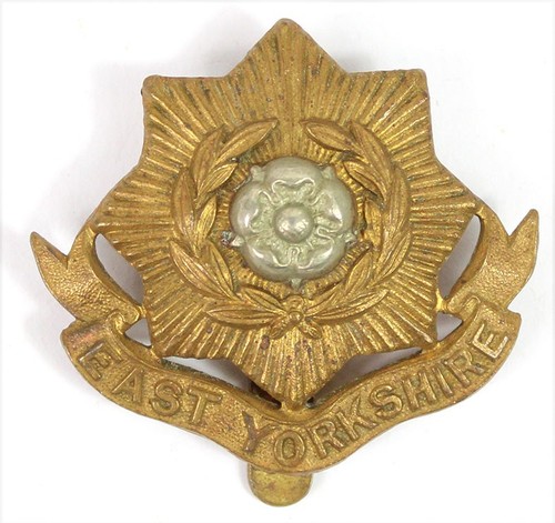 Cap badge east yorkshire - ,