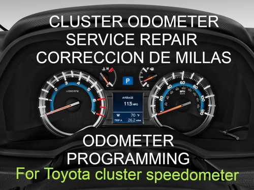 Toyota correction kilométrage - toyota,
