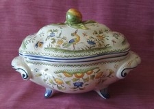 GRANDE SOUPIERE EN FAIENCE DE