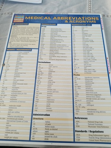 Medical abbreviations and - medical,